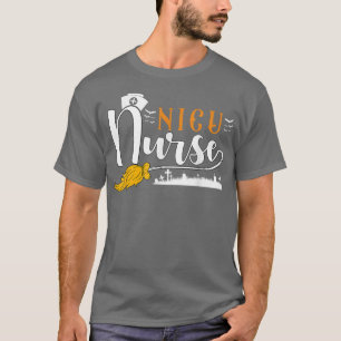 NICU-verpleegster voor een halloween-partij T-shirt