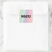 NICU VIERKANTE STICKER (Tas)