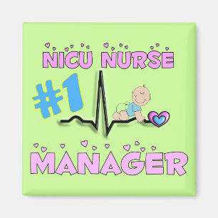NICU Zurse Manager Gifts Magneet