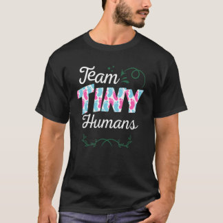 NICU Zuster Team Kleine Humans Neonatale ICU  S T-shirt