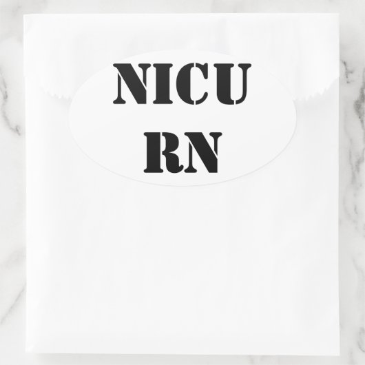 NICURN OVALE STICKER (Tas)