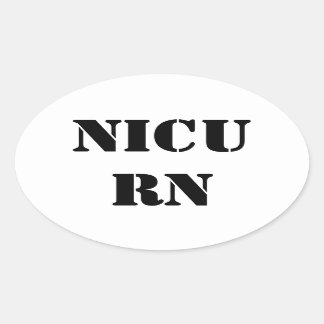 NICURN OVALE STICKER