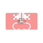 Nidwalden, Zwitserland Etiket (Voorkant)