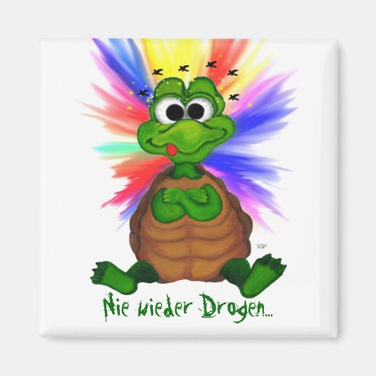 Nie wieder Drogen Magneet (Voorkant)