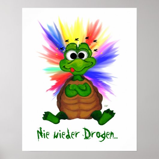 Nie wieder Drogen Poster (Voorkant)