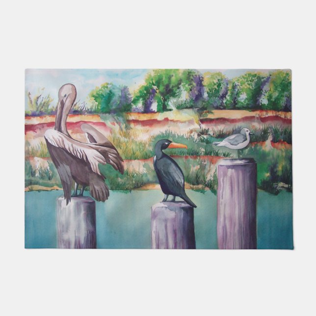 Nieborhood Gossip Deurmat (Voorkant)