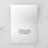 Niece 2021 Chinese nieuwjaars Confetti Kaart (Binnen)