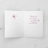 Niece 9th Birthday Crazy Socks Kaart (Binnen)