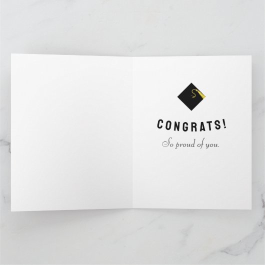 Niece Afstuderen 2025 Kaart (Binnen)