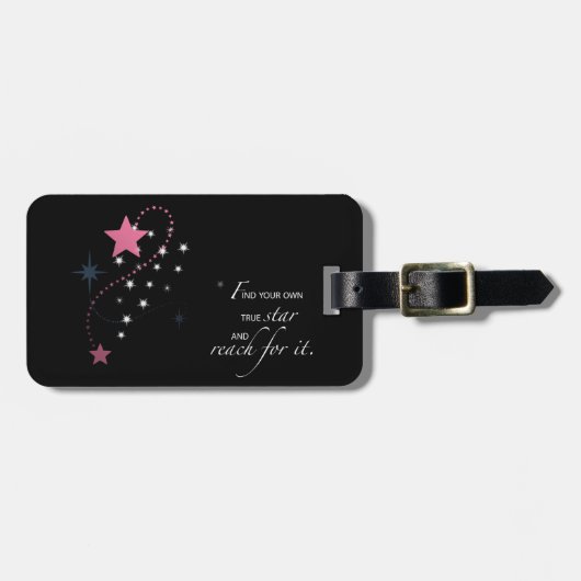 Niece Afstuderen Star, Gift, Label Bagagelabel (Voorkant horizontaal)