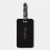 Niece Afstuderen Star, Gift, Label Bagagelabel (Achterkant verticaal)