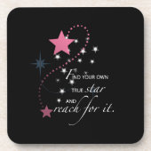 Niece Afstuderen Star, Gift, Onderzetter (Voorkant)