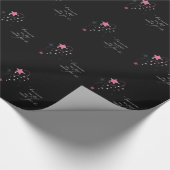 Niece Afstuderen Star, Gift, Wrapping Paper Cadeaupapier (Hoek)