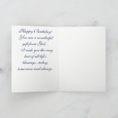 Niece Birthday Card Kaart (Binnen)