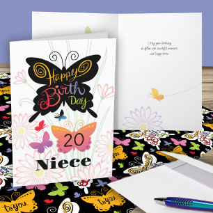 Niece Birthday Card Kaart