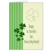 Niece & Boyvriend Happy St. Patrick's Day (Voorkant)