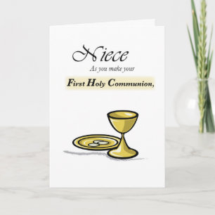 Niece First Community Gold Chalice, Paten Kaart