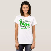 Niece - Green Awareness Ribbon T-shirt (Voorkant volledig)