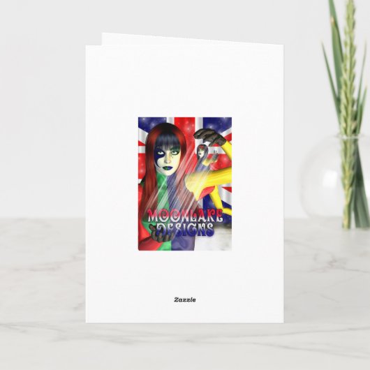 Niece Happy Birthday met Schattigee kleine Cutie P Kaart (Achterkant)