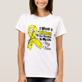 Niece Hero in My Life Sarcoma T-shirt (Voorkant)
