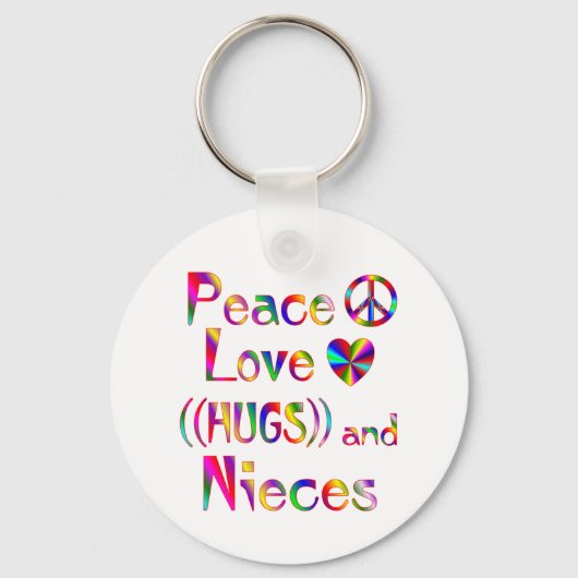 Niece Hugs Sleutelhanger (Voorkant)
