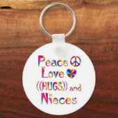 Niece Hugs Sleutelhanger (Voorkant)