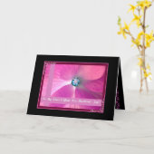 Niece & Husband - Felicitatie met de bruiloft Kaart (Gele Bloem)