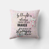 NIECE Motivatie Spreuk Cute Kat Roze Kussen (Achterkant)
