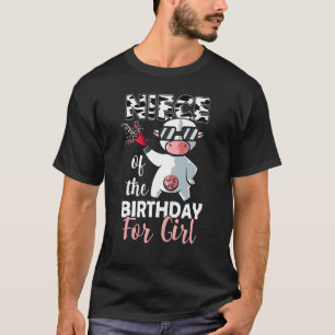 Niece of the Birthday Girl Family Koe First Bday T-shirt