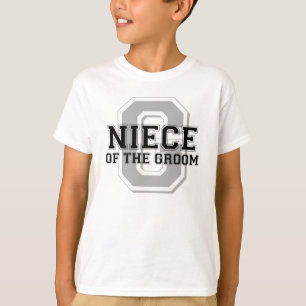 Niece of the Groom Cheer T-shirt