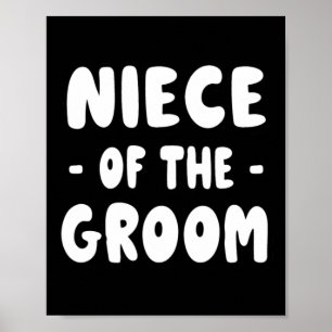 Niece van de Bruidegom - Retro 70s Poster