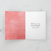 Niece's Birthday Polka Dot Daisy Kaart (Binnen)