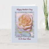 Niece's Moederdag kaart (Voorkant)