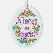 NIECES zijn speciaal Keramisch Ornament (Rechts)