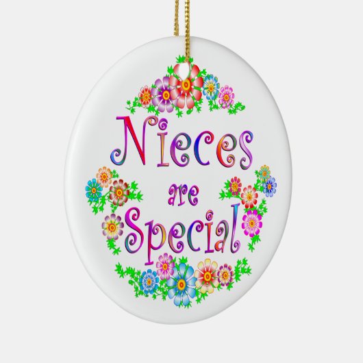 NIECES zijn speciaal Keramisch Ornament (Rechts)