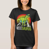 Niecesaurus dinosaurus T rex nicht saurus matching T-shirt (Voorkant)
