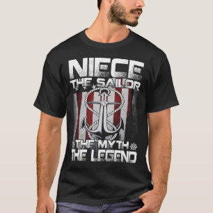 NIECETthe Sailor the Myth The Legend T-shirt
