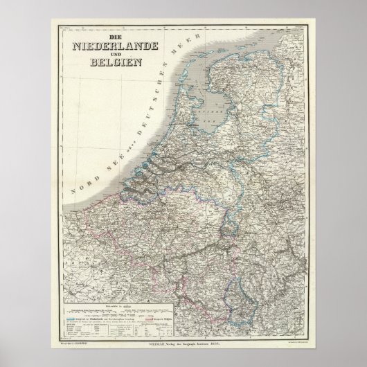 Niederlande, België - Nederland, België Poster (Voorkant)