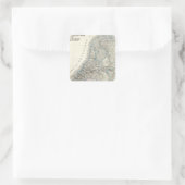 Niederlande, België - Nederland, België Vierkante Sticker (Tas)