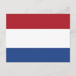 Niederlande Flagge Briefkaart