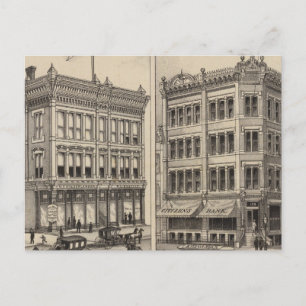 Niederlander and Citizens Bank, Wichita, Kansas Briefkaart