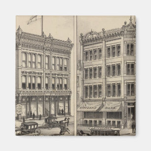 Niederlander and Citizens Bank, Wichita, Kansas Magneet