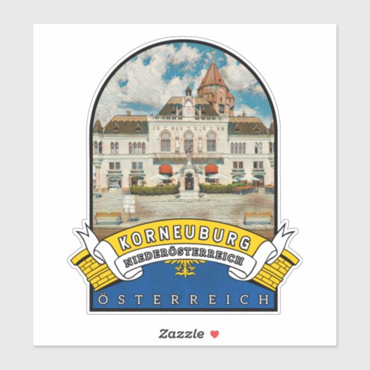 Niederösterreich Korneuburg Österreich Auto Sticker (Vel)