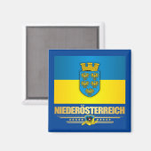 Niederosterreich Magneet (Voorkant / Achterkant)