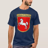 Niedersachsen (Nedersaksen) COA T-shirt (Voorkant)