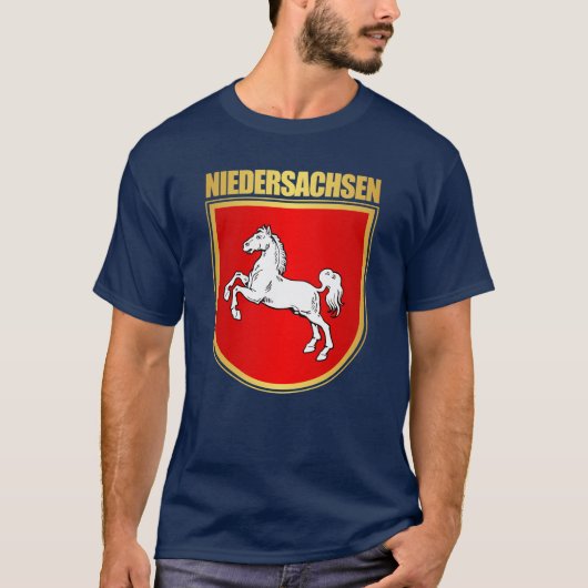 Niedersachsen (Nedersaksen) COA T-shirt (Voorkant)