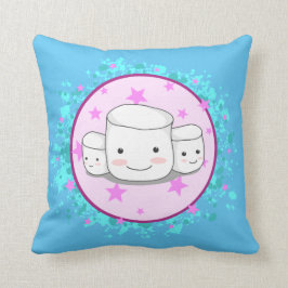 Niedliche Marshmallows Kussen