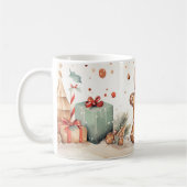 Niedlicher Lebkuchenmann Weihnachten Koffiemok (Links)