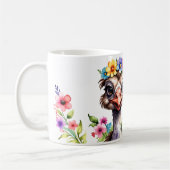 niedlicher Vogel Strauß 8 Koffiemok (Links)