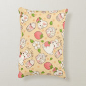 niedliches Hasendesign Accent Kussen (Achterkant (Verticaal))